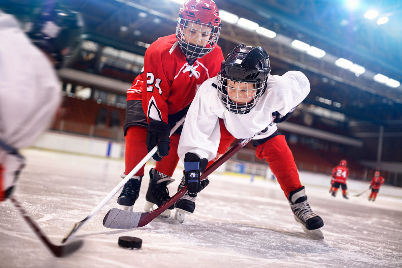 Youth Pond Hockey League Excellent Ice